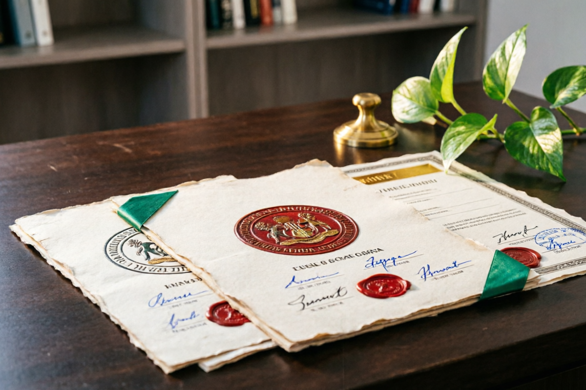 Legal documents and compliance certificates for forex trading in Kenya