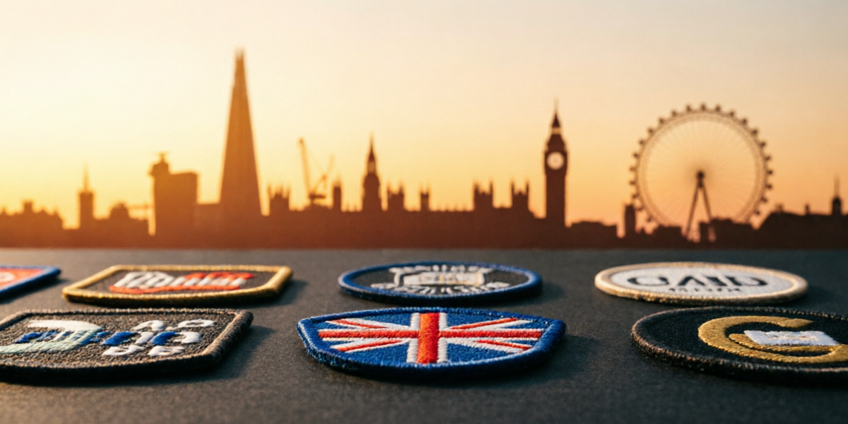 Custom patches London - high quality embroidered patches