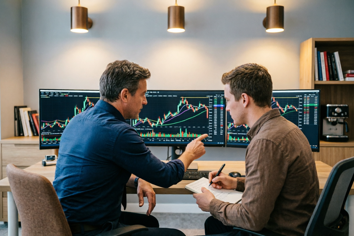 Professional forex trading mentorship session