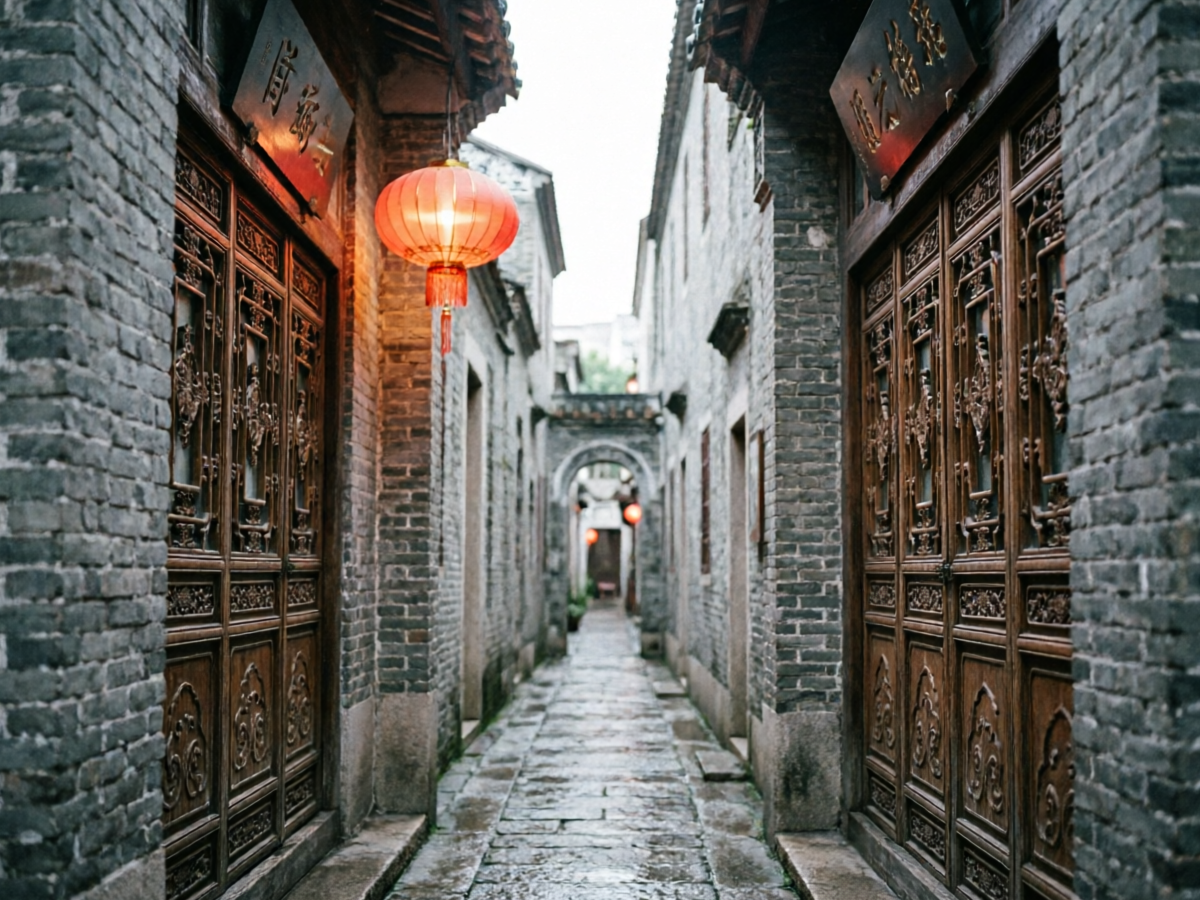Lingnan Tiandi lanes