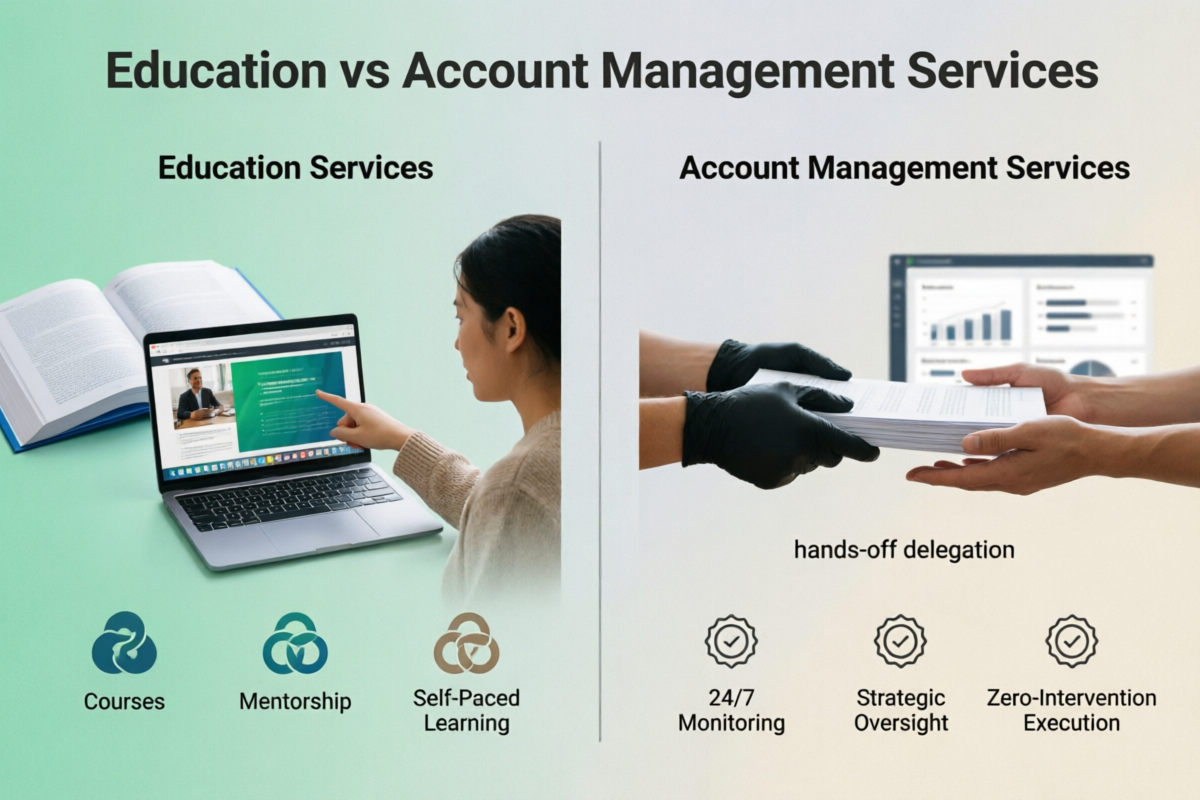 Education vs Managed Services Comparison