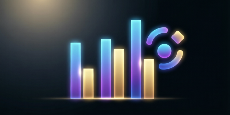 Data visualization showing our broker evaluation methodology with quantitative metrics and analysis
