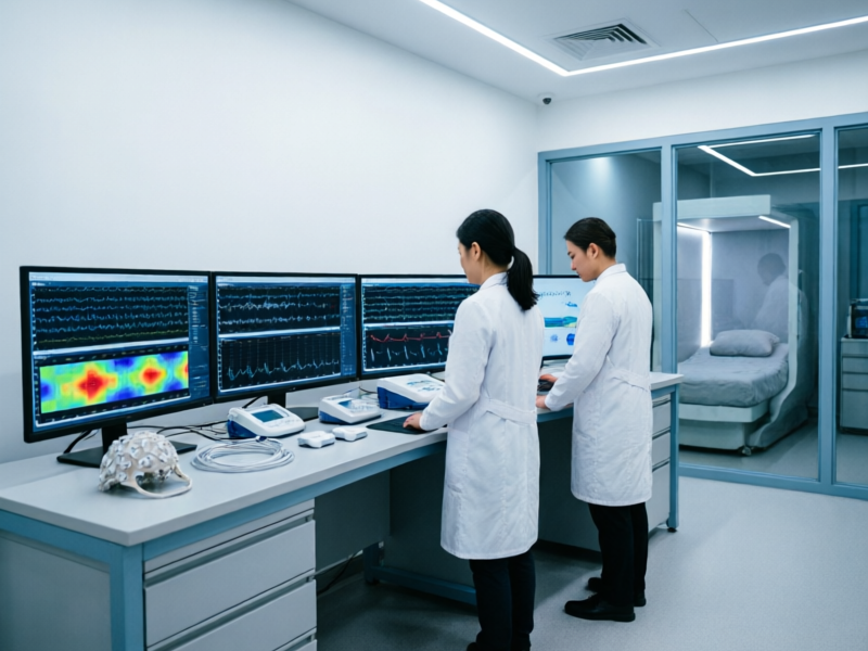 Snorezing sleep research laboratory where our experts analyze sleep data and test products
