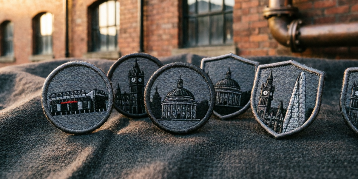 Custom patches Manchester - high quality embroidered patches