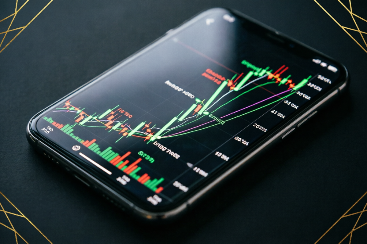 Premium forex signals mobile trading interface