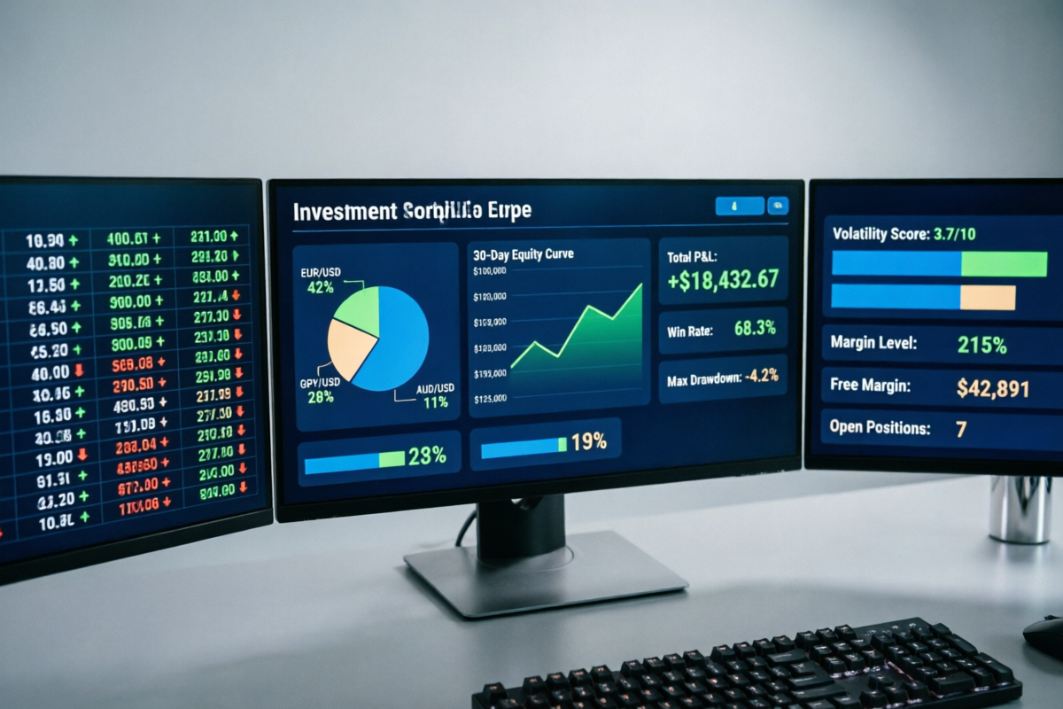 Forex Account Management Dashboard