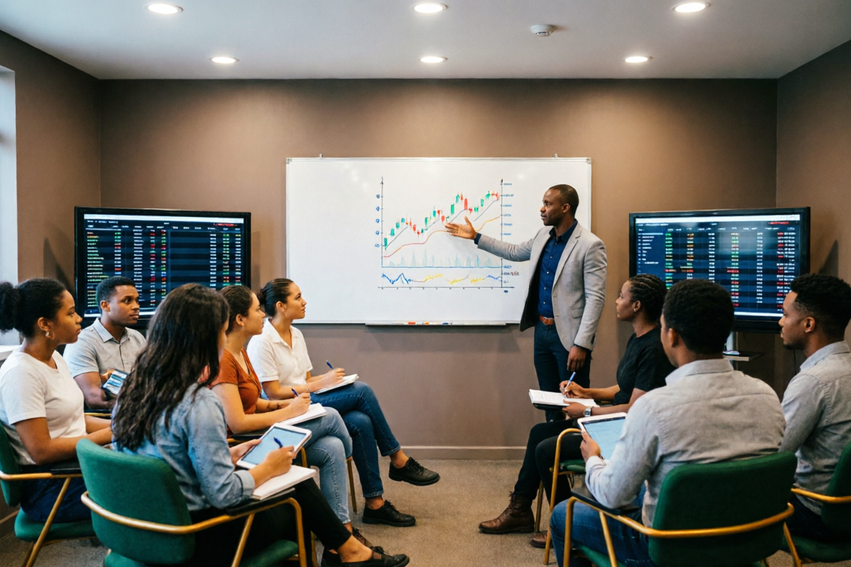 Forex academy classroom training in Nairobi