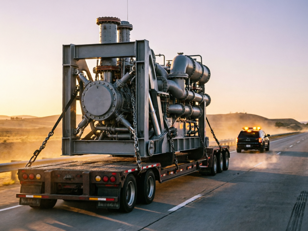 120 Ton Trafo Ağır Nakliyesi