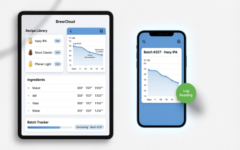 Brewfather app interface