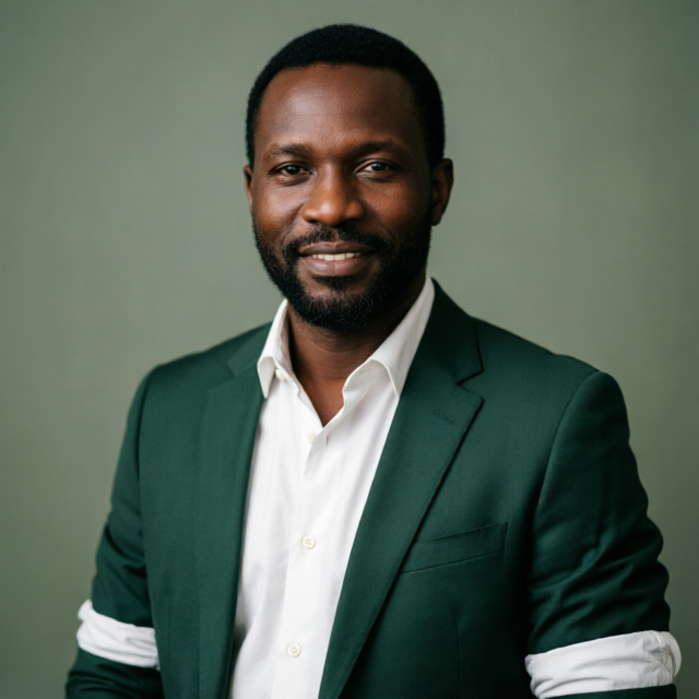 Portrait of Patrick Mahinge, Chief Editor of Kenya Forex Firm