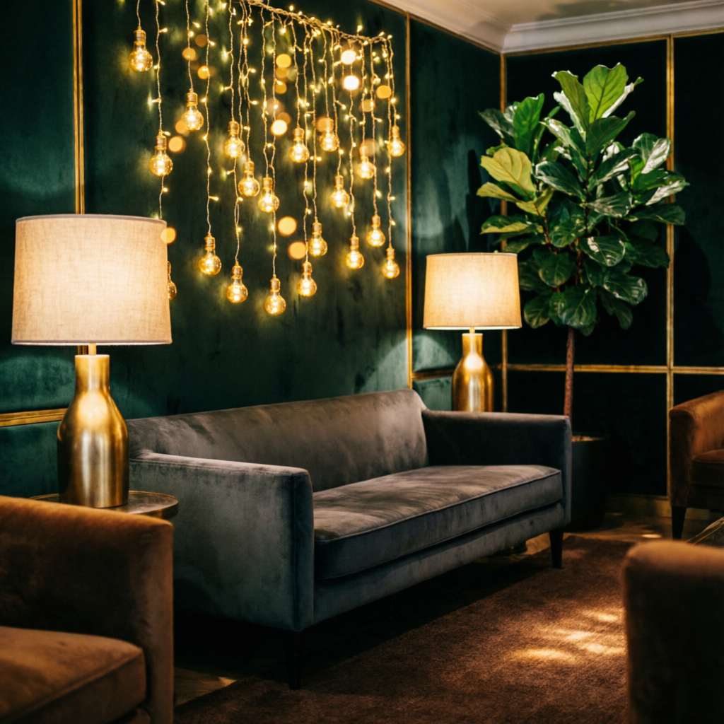 Decorative festoon and lamp lighting — decorative lights Hyderabad