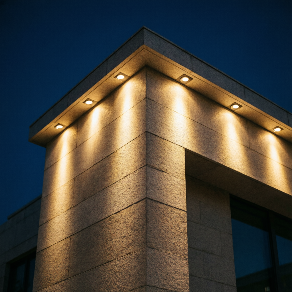Architectural facade lighting — best architectural lighting in Hyderabad
