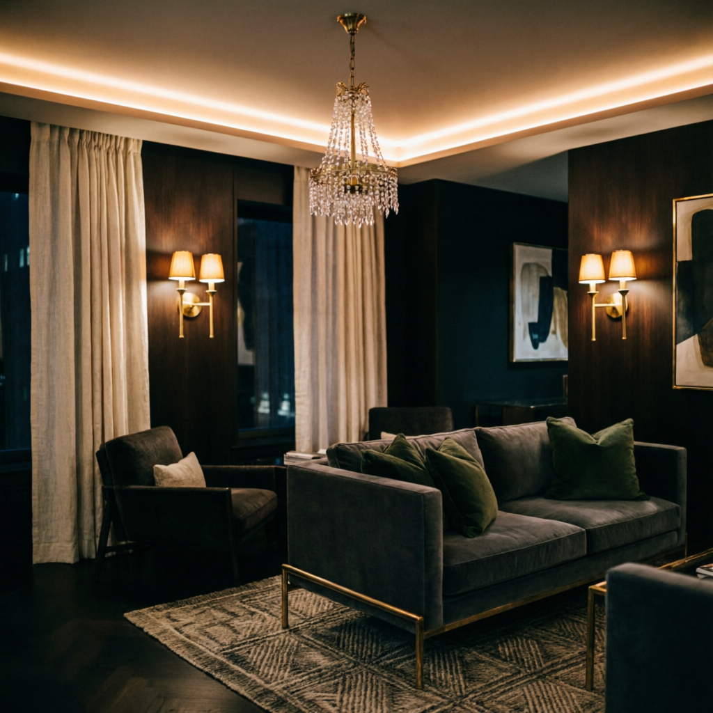 Residential home lighting design — best home lighting in Hyderabad