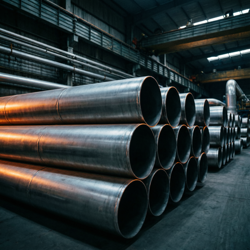 Stainless steel pipes and industrial metal stock supplied by SETCO Metals LLP, best stainless steel supplier in Mumbai