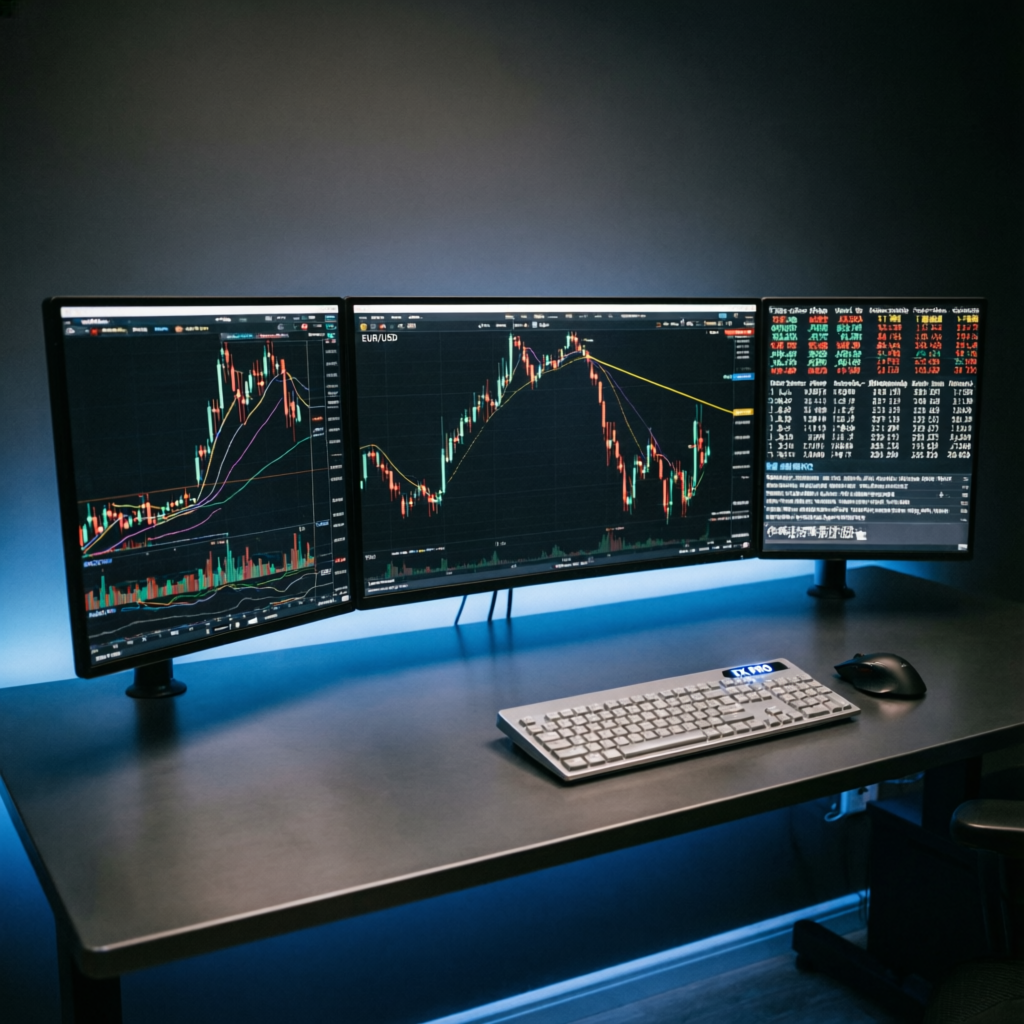 Professional trading setup