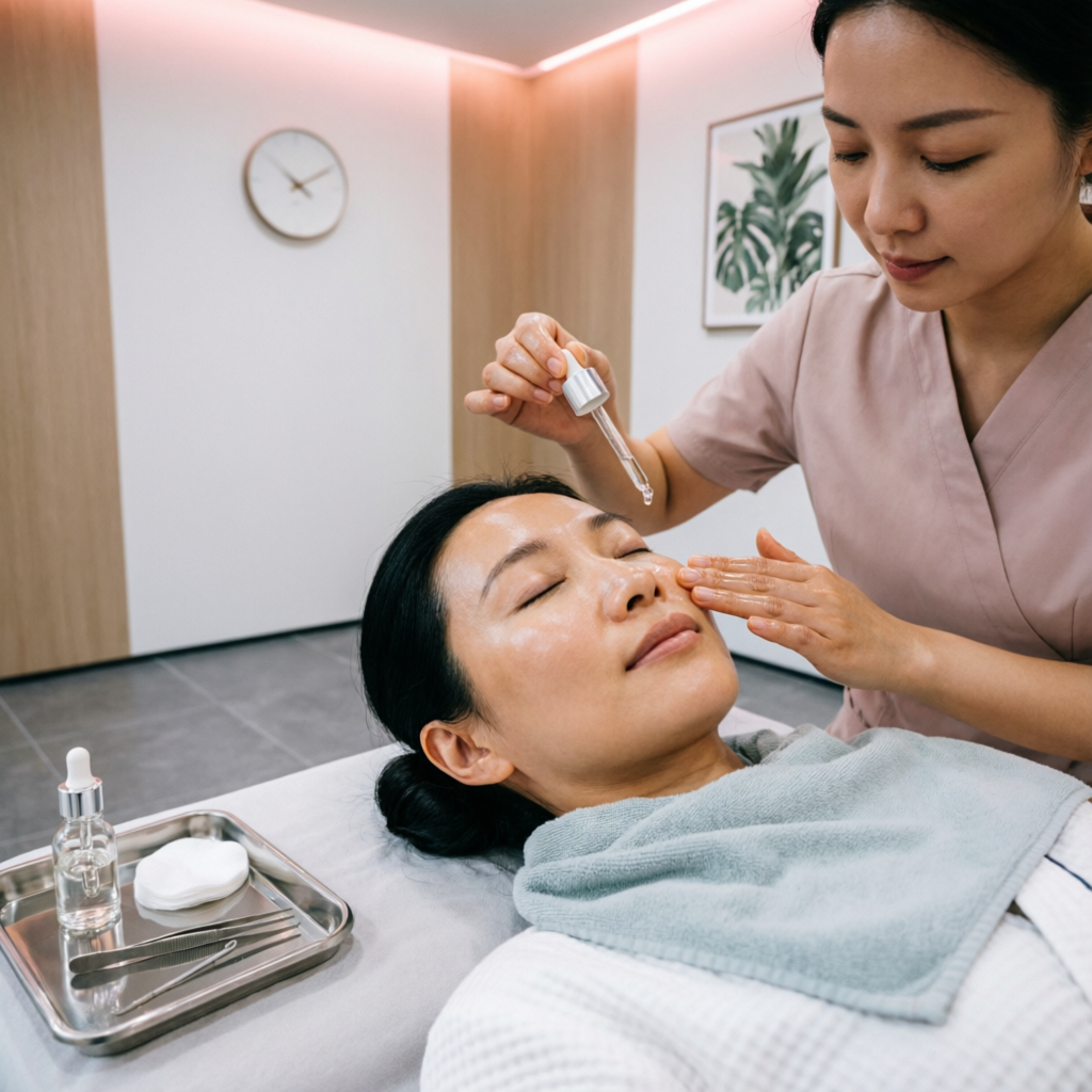 Best Beauty Parlour in Krishnagiri - Natural Shine facial treatment