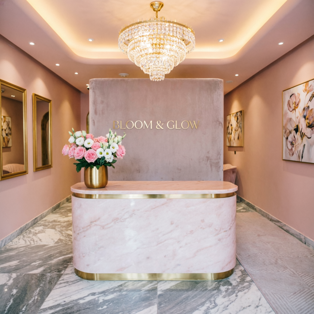 Best Beauty Parlour in Krishnagiri - Elegant reception area