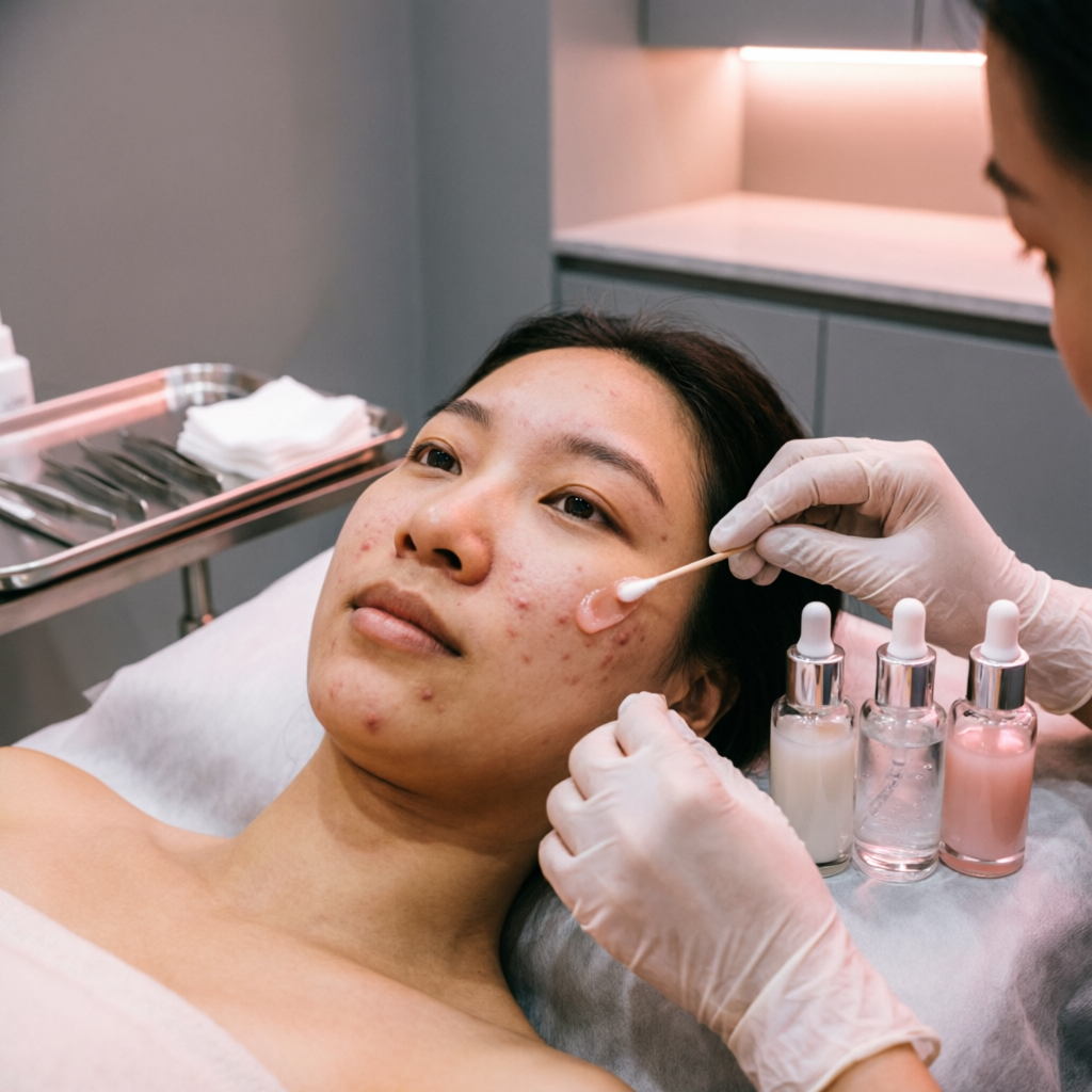Acne Treatment at Best Beauty Parlour in Krishnagiri