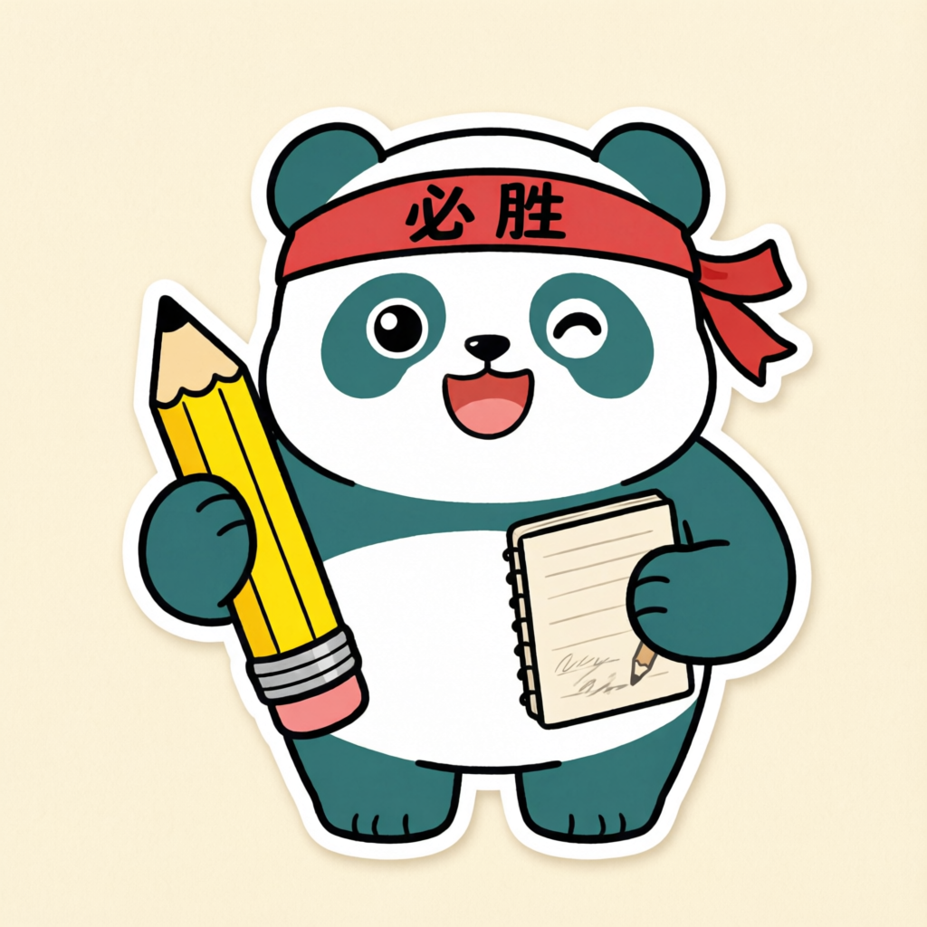 必胜熊猫吉祥物