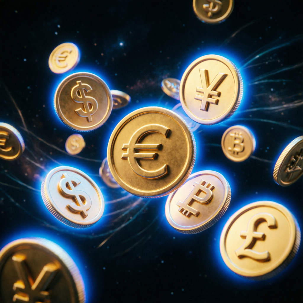 Global currency trading and financial markets