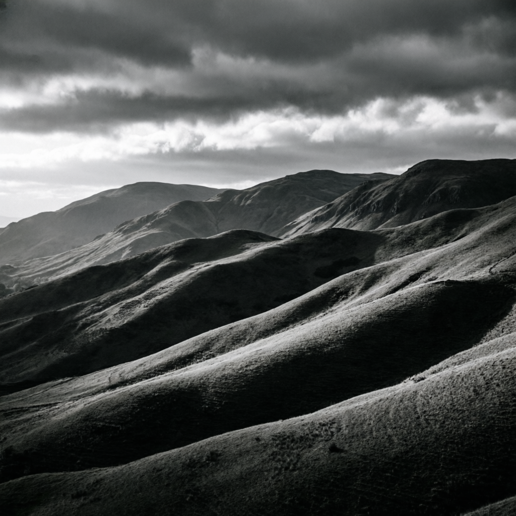Langhe 33 B&W High Contrast Landscape