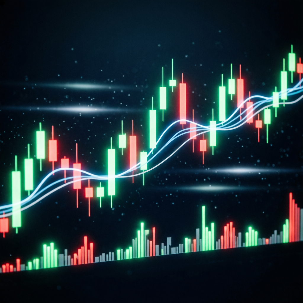 Forex candlestick visualization