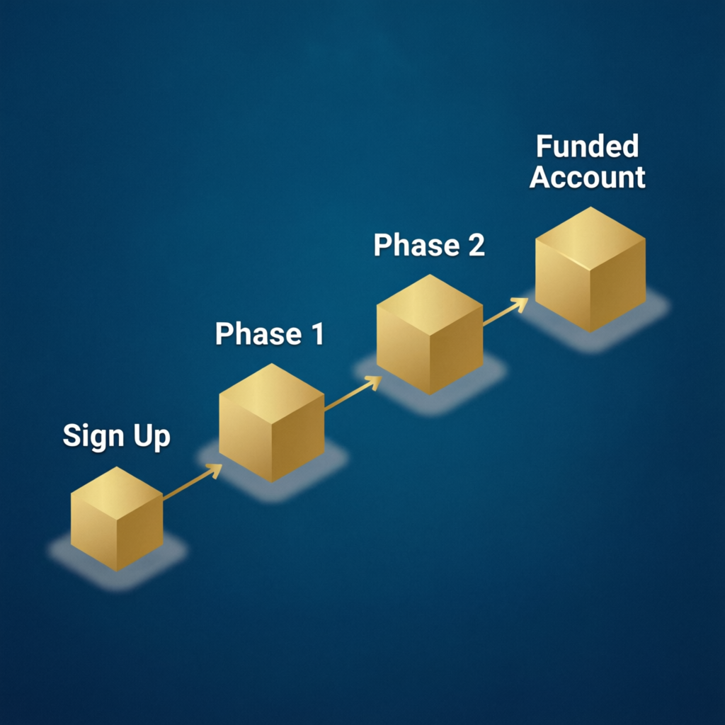 Prop firm evaluation flowchart