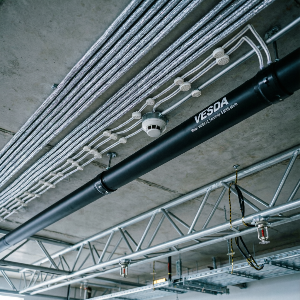 VESDA aspirating smoke detection system