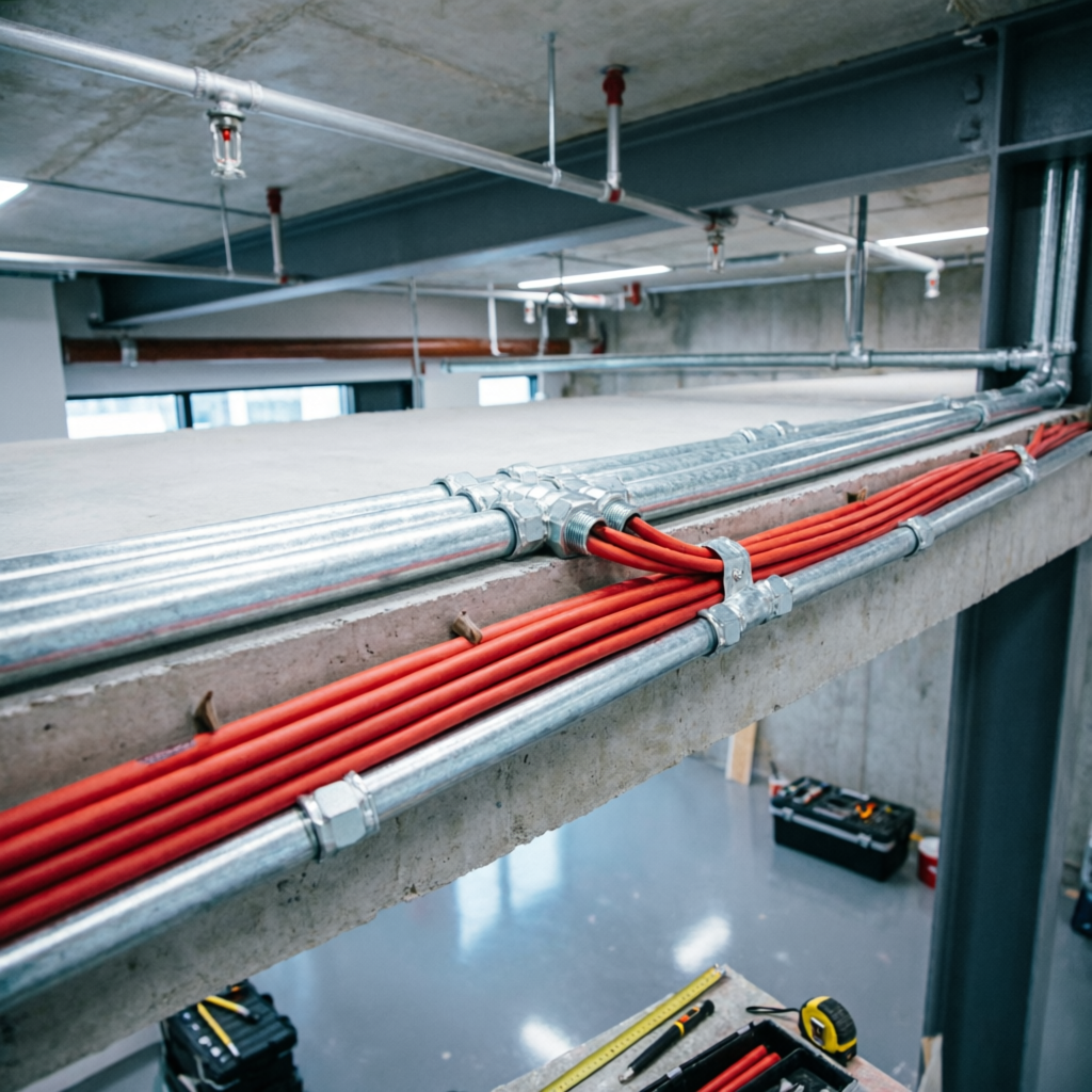 ELV and BMS integration fire safety