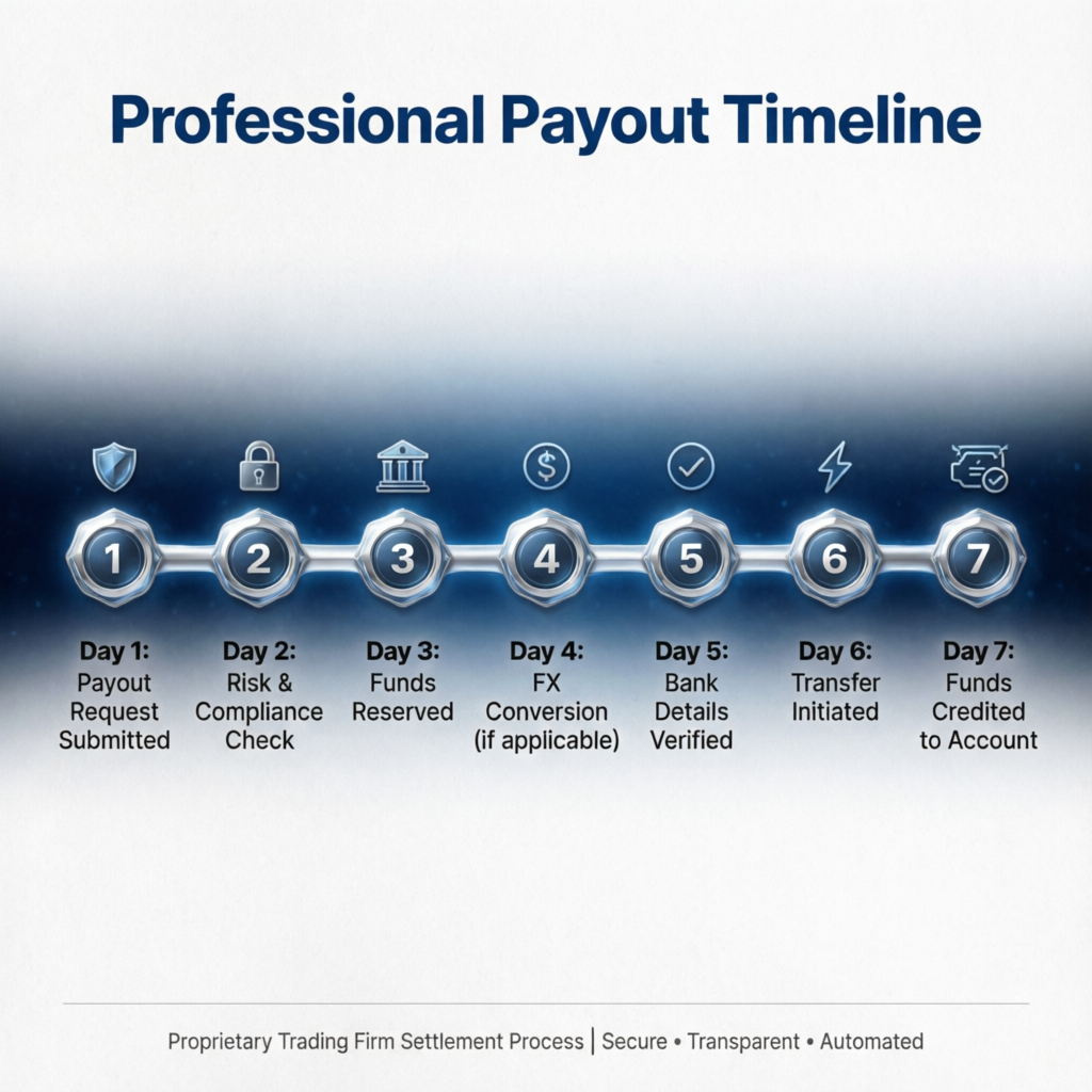 Professional Payout Timeline