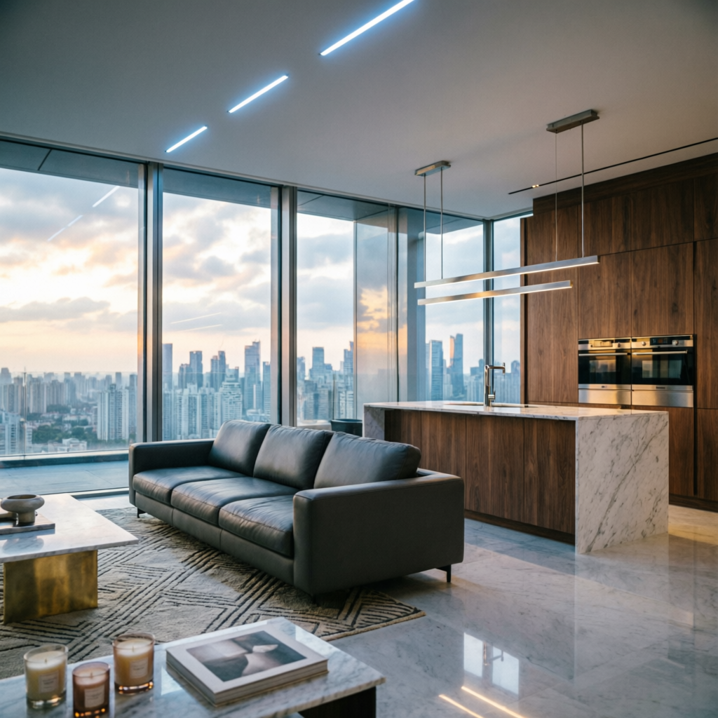Modern Penthouse Interior