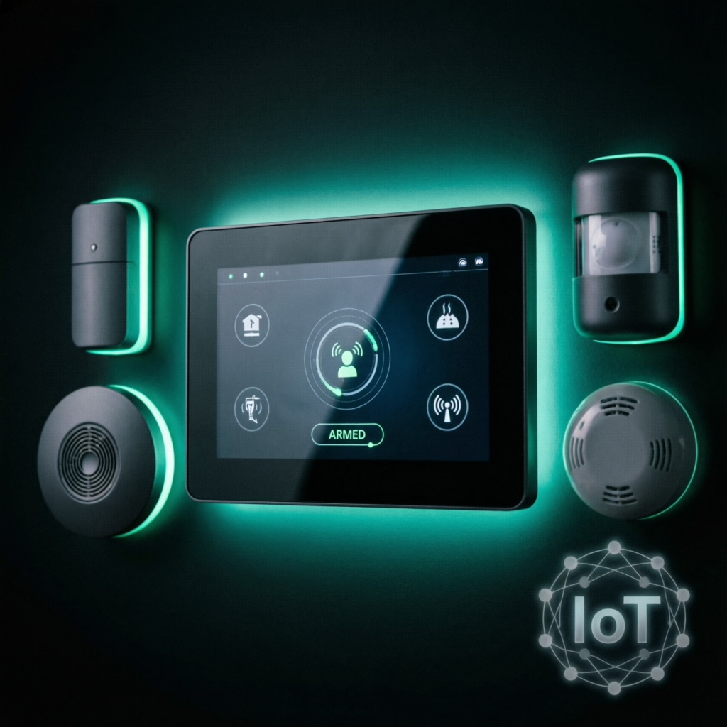 Alarmas Inteligentes IoT - Sistema de Seguridad Domótica con Conectividad Remota en Colombia