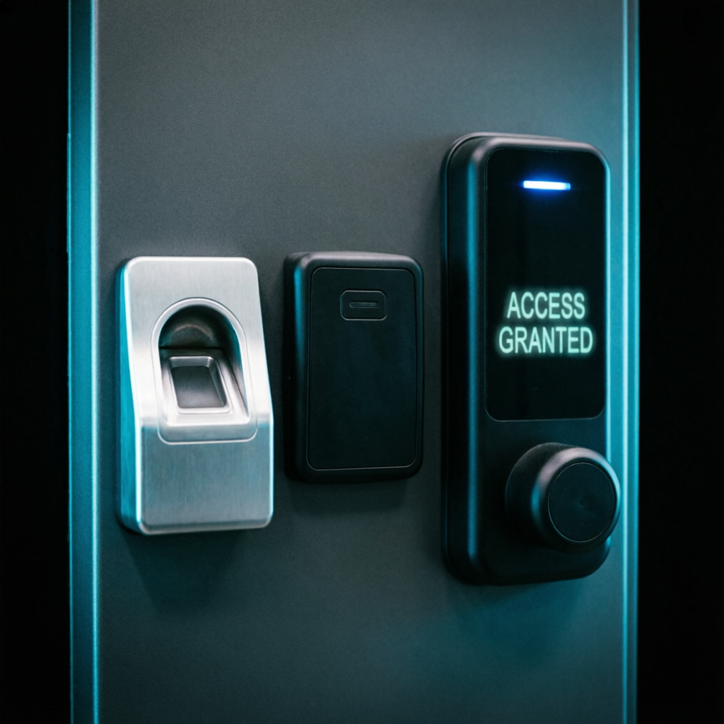 Control de Acceso Biométrico - Sistemas de Seguridad para Puertas y Entradas en Colombia