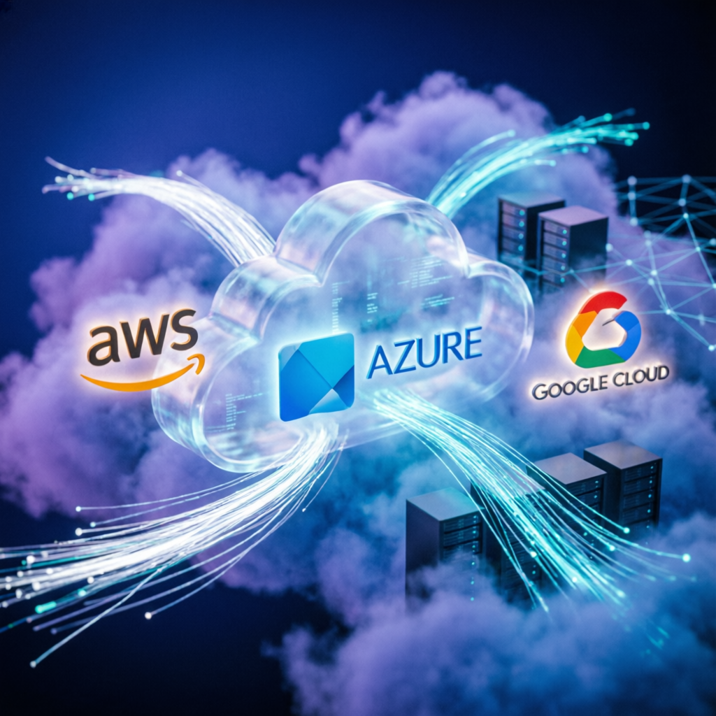 Cloud Computing Empresarial - Servicios en la Nube AWS Azure Google Cloud para Empresas en Colombia