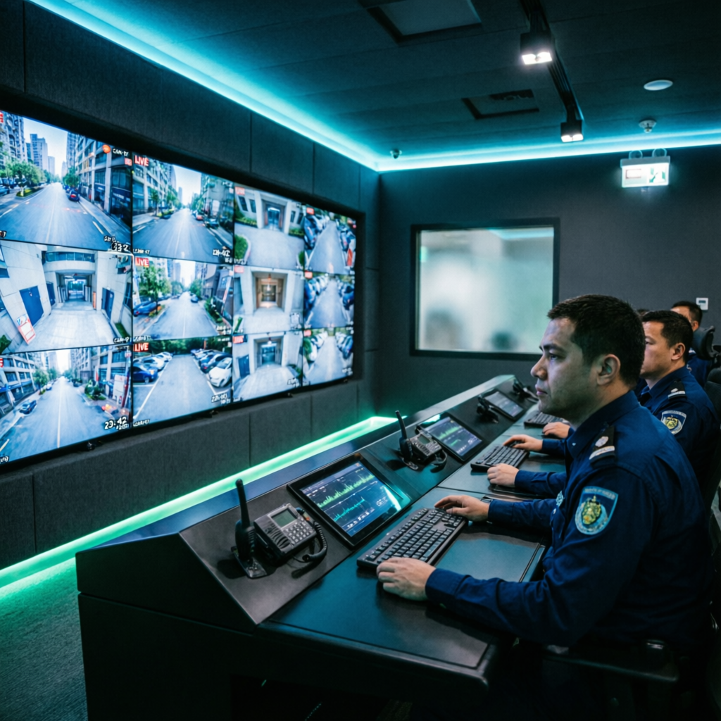 Equipo de Seguridad Electrónica - Operadores de Monitoreo CCTV Profesionales en Colombia