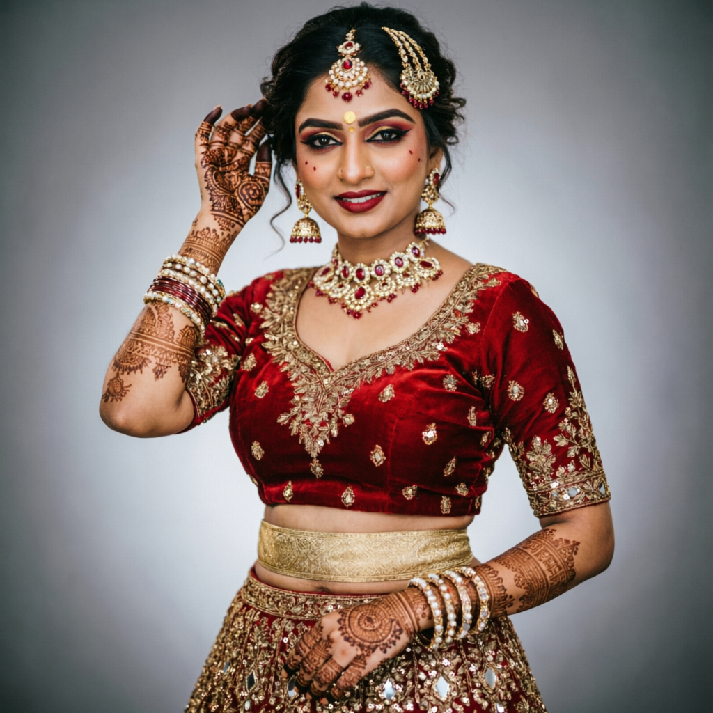 Bridal makeup