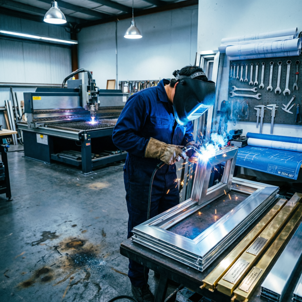 Taller de fabricación metálica