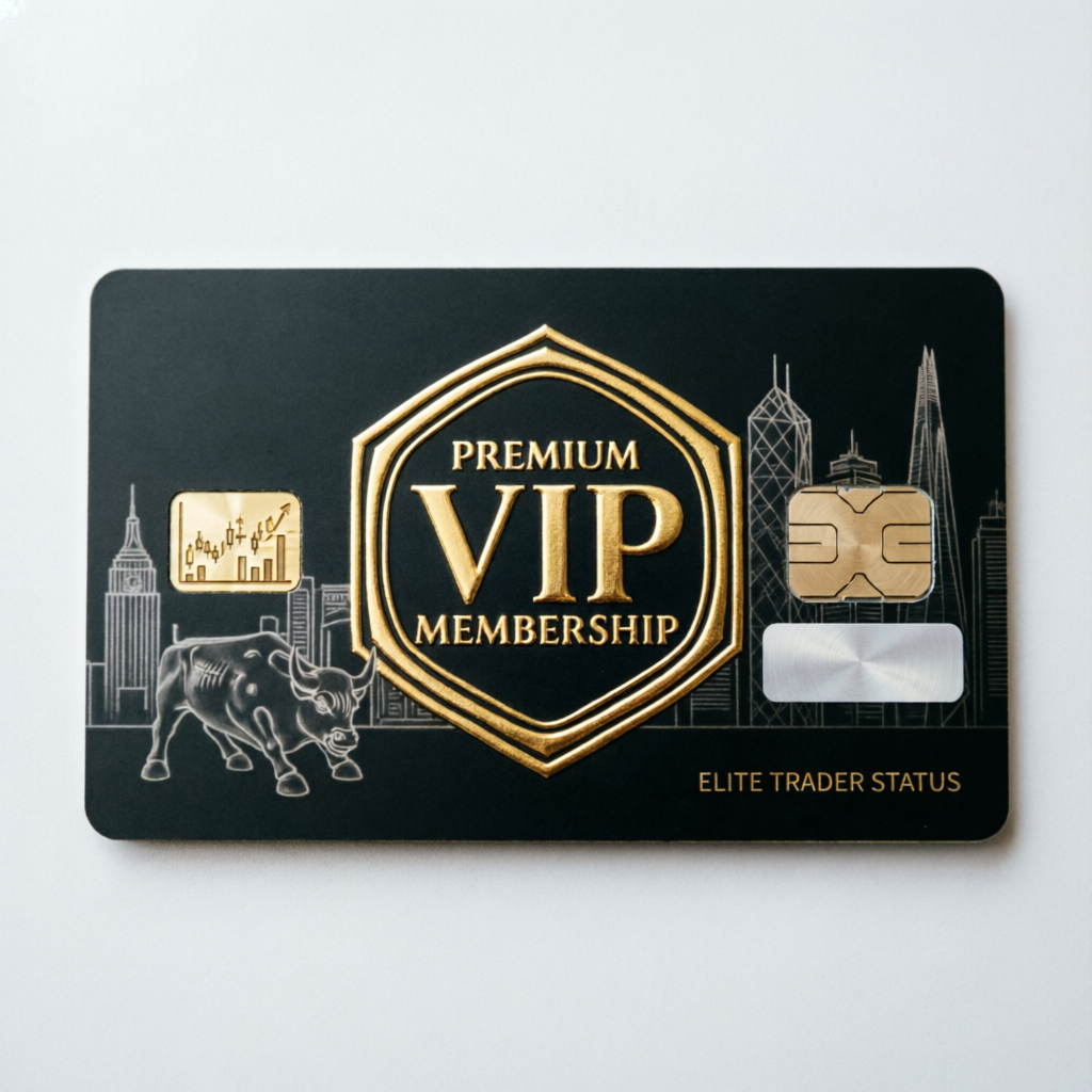 VIP Premium Membership Card - Elite Trader Status