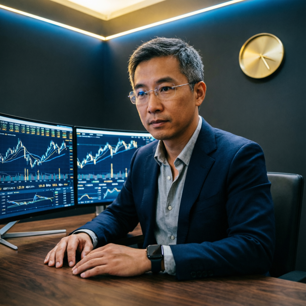 Professional forex trader managing Alpha Capital Group funded account