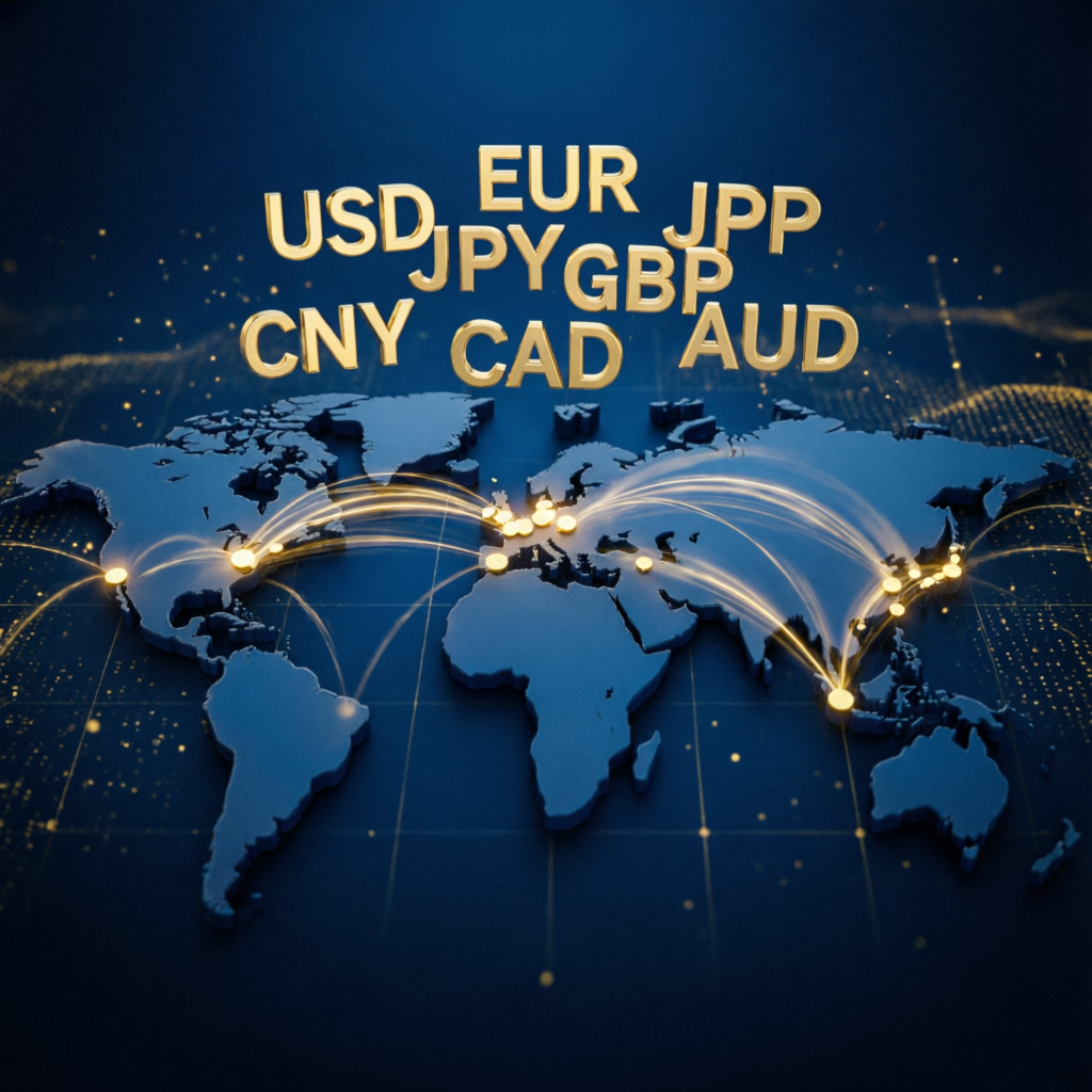 Global forex markets and currency trading worldwide