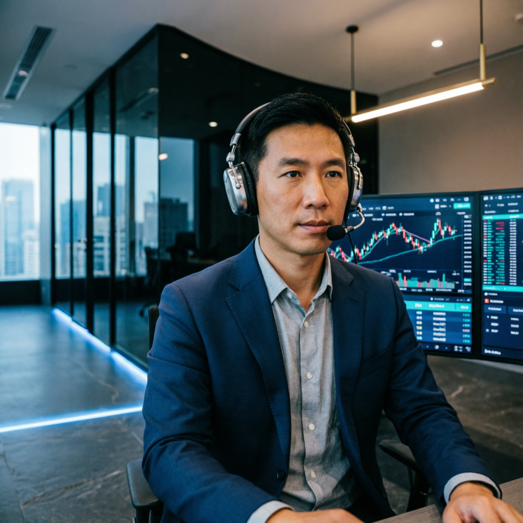 Professional customer support representative for prop trading service