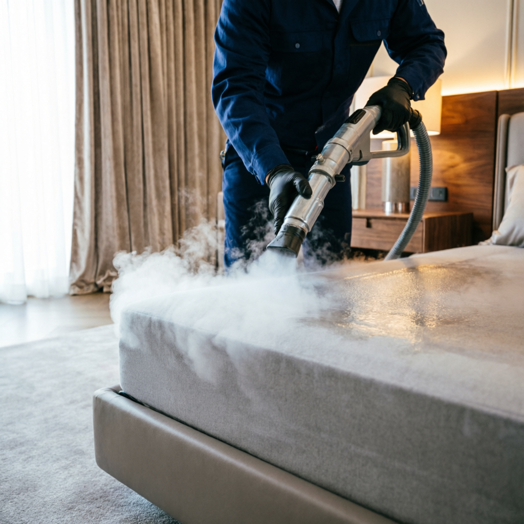 Colchón full o doble con limpieza profunda