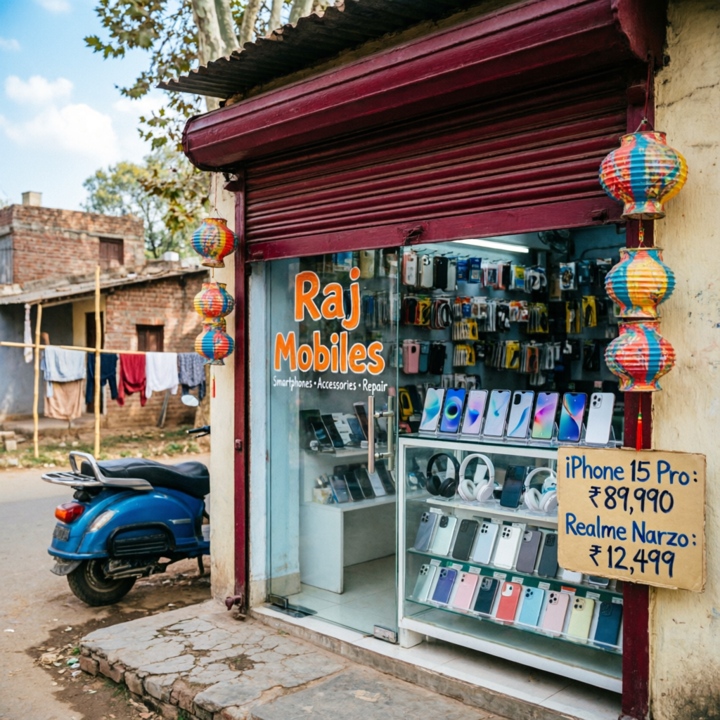Shubh Communication Storefront in Bakshi Ka Talab
