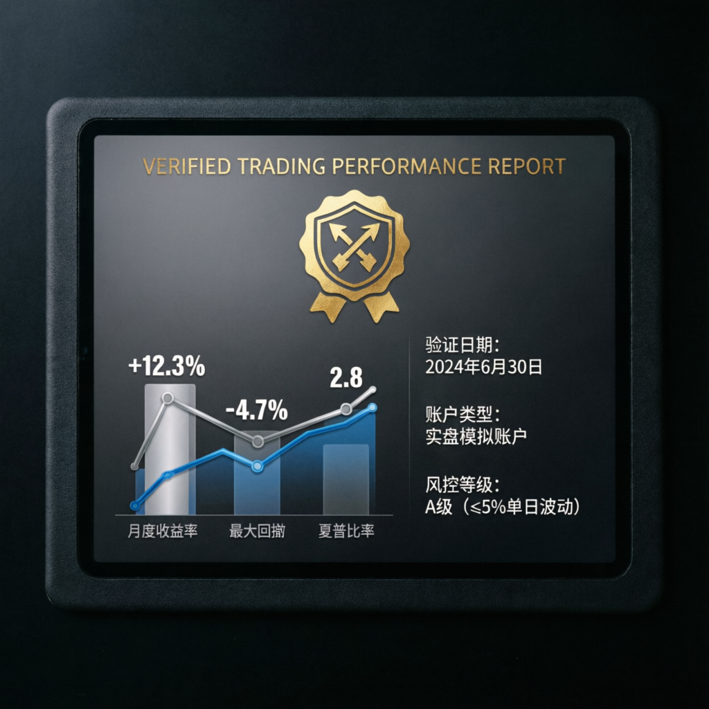 Verified Trading Performance Report for PFM Capitals