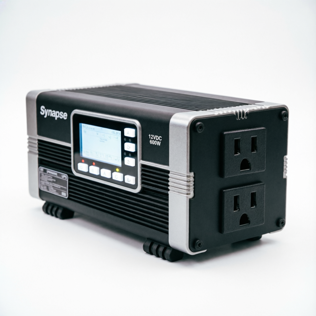 Synapse UPS 12VDC Inverter 600W Puresine