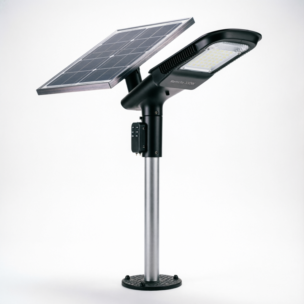 Remote 330W Solar Street Lights