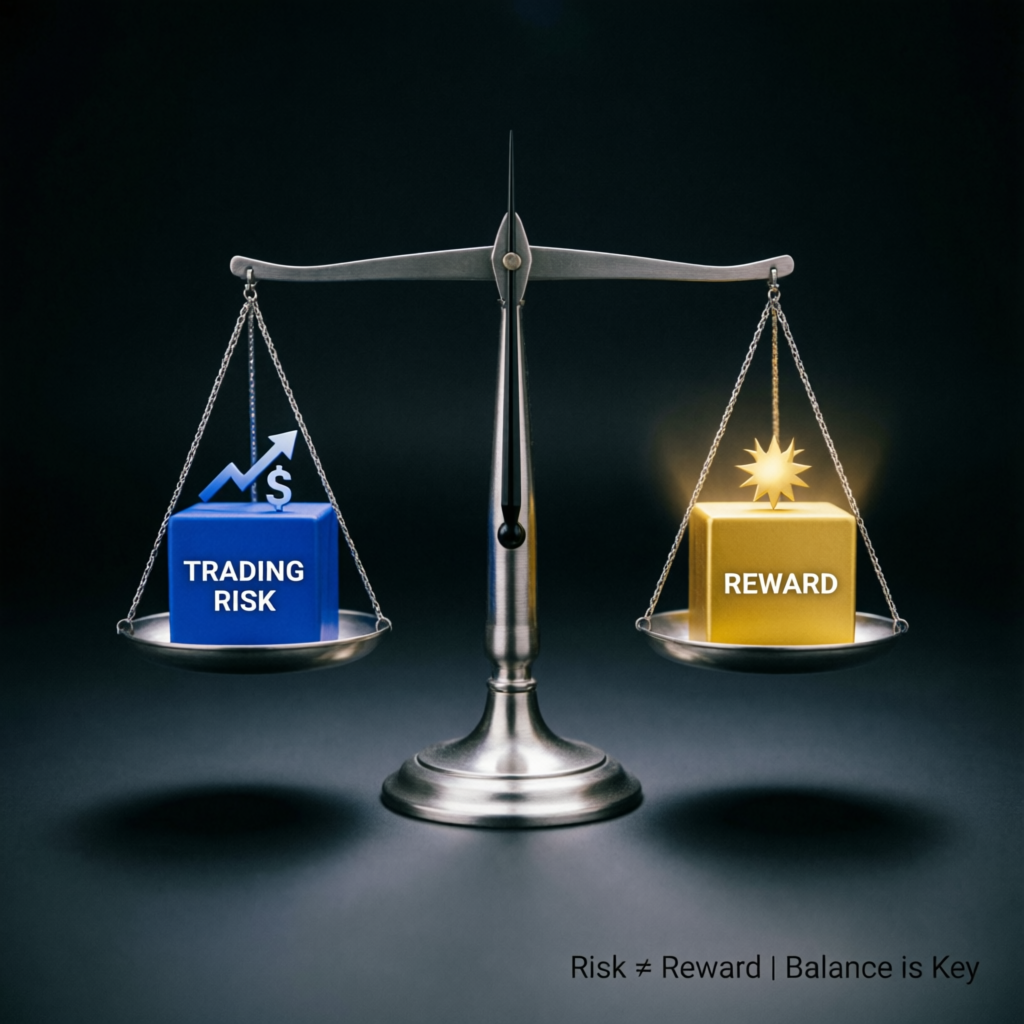 Risk vs Reward balance in prop firm trading - PFM Capitals risk management approach