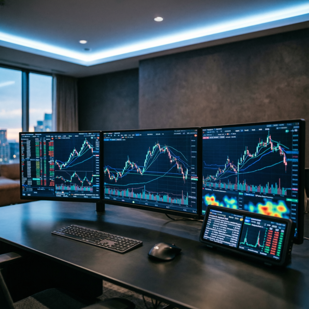 Professional trading setup for prop firms passing service at PFM Capitals