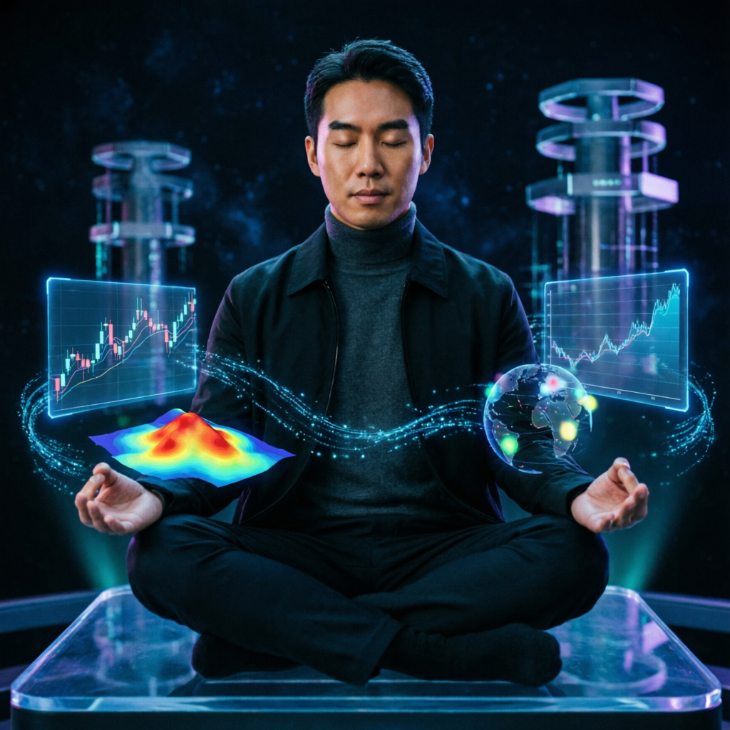 Trading psychology and discipline concept