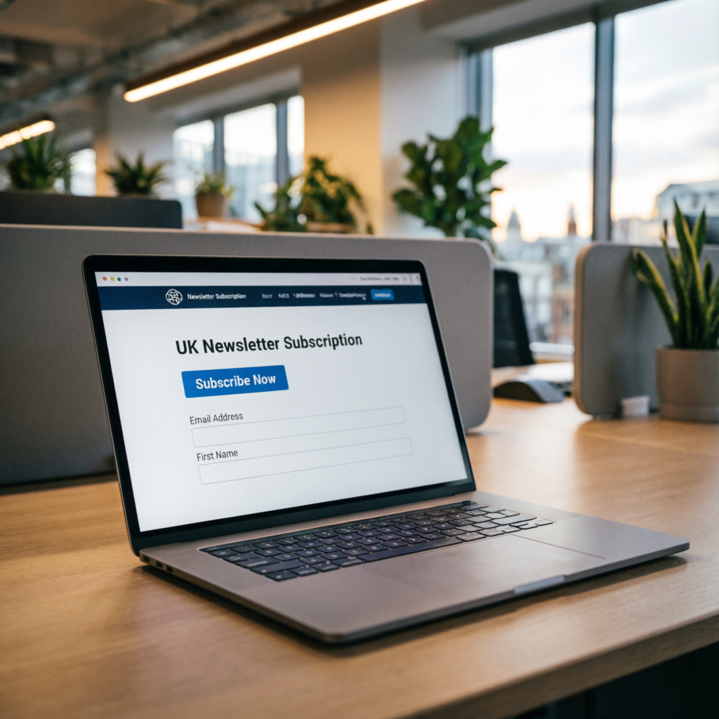 UK newsletter sign-up